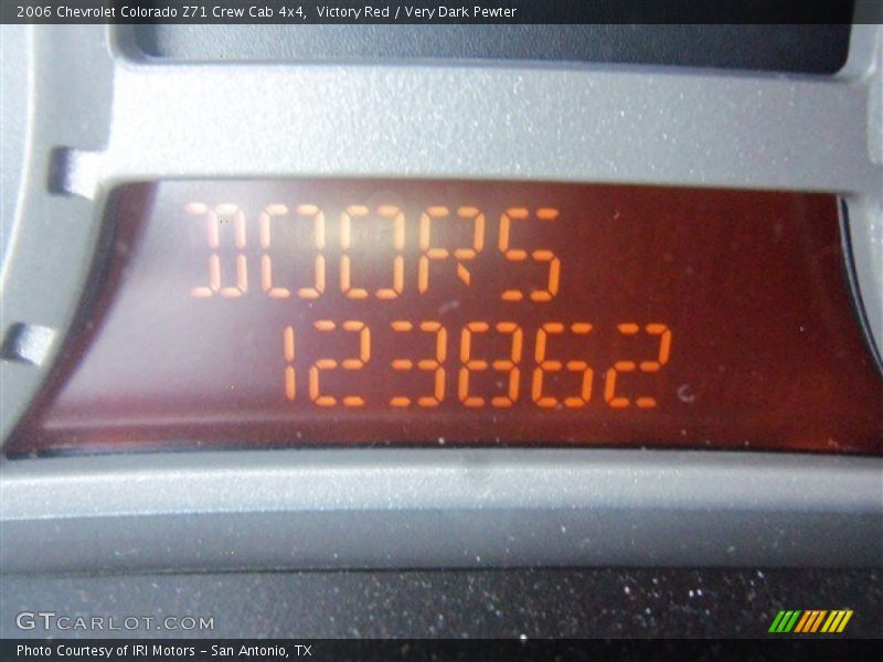 Victory Red / Very Dark Pewter 2006 Chevrolet Colorado Z71 Crew Cab 4x4