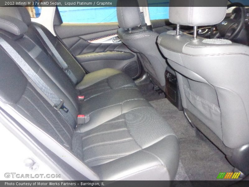 Liquid Platinum / Graphite 2012 Infiniti M 37x AWD Sedan