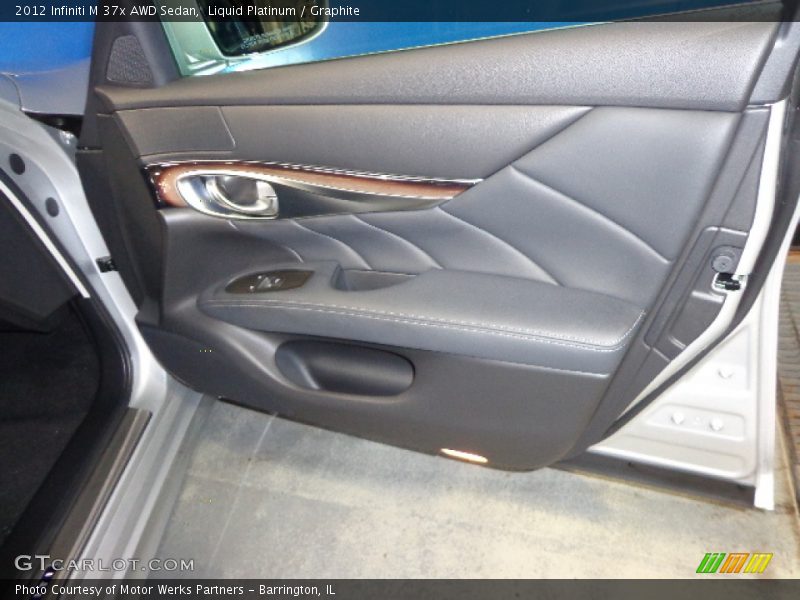 Liquid Platinum / Graphite 2012 Infiniti M 37x AWD Sedan