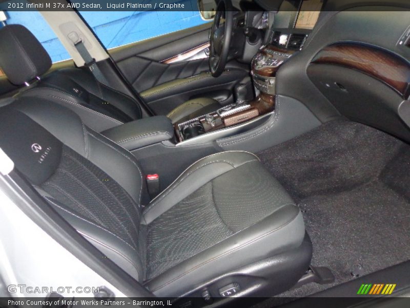 Liquid Platinum / Graphite 2012 Infiniti M 37x AWD Sedan