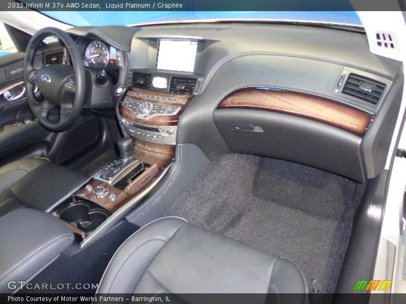 Liquid Platinum / Graphite 2012 Infiniti M 37x AWD Sedan