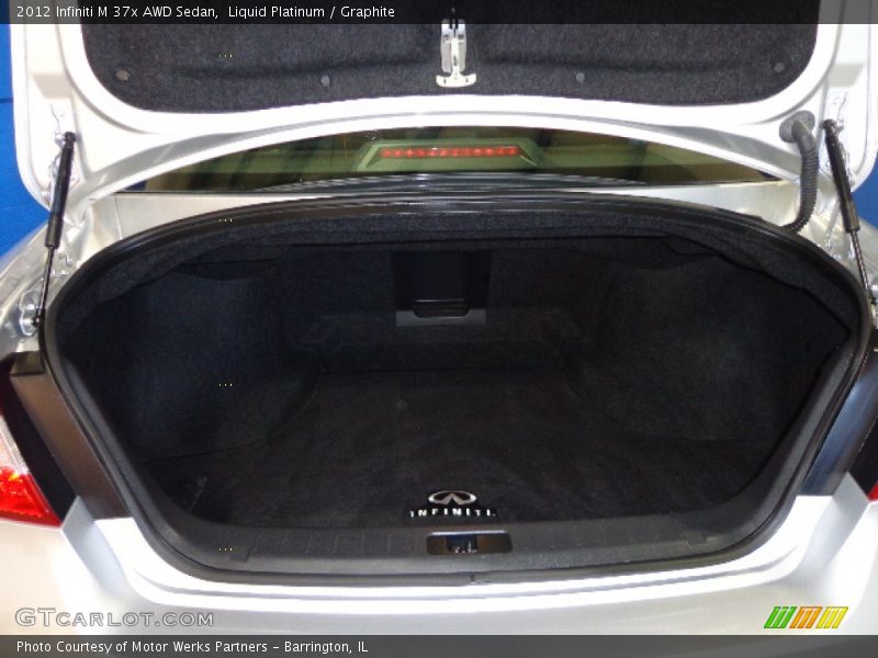 Liquid Platinum / Graphite 2012 Infiniti M 37x AWD Sedan