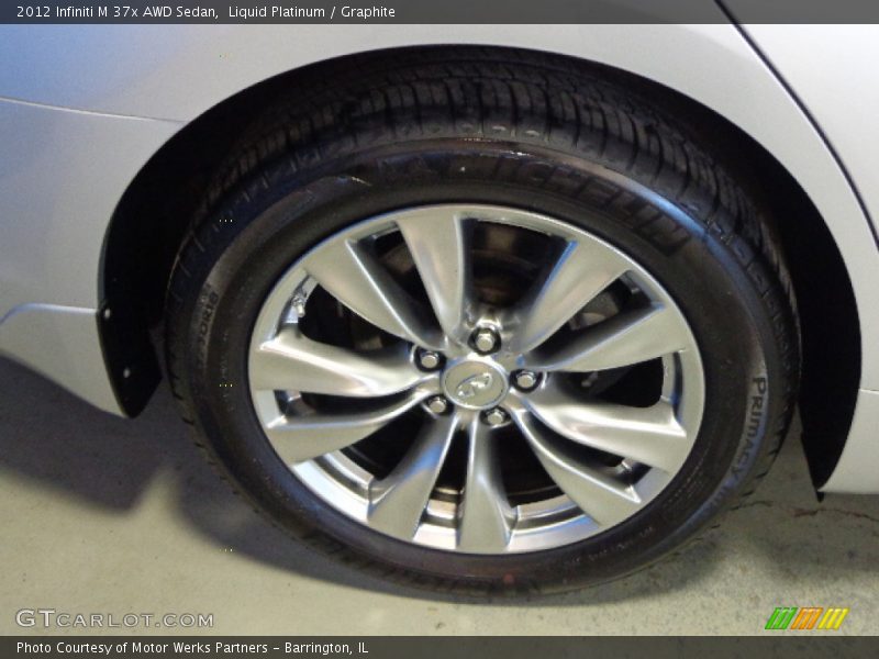Liquid Platinum / Graphite 2012 Infiniti M 37x AWD Sedan