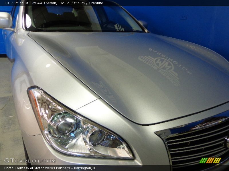 Liquid Platinum / Graphite 2012 Infiniti M 37x AWD Sedan