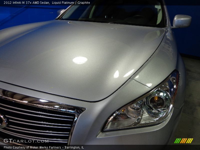 Liquid Platinum / Graphite 2012 Infiniti M 37x AWD Sedan