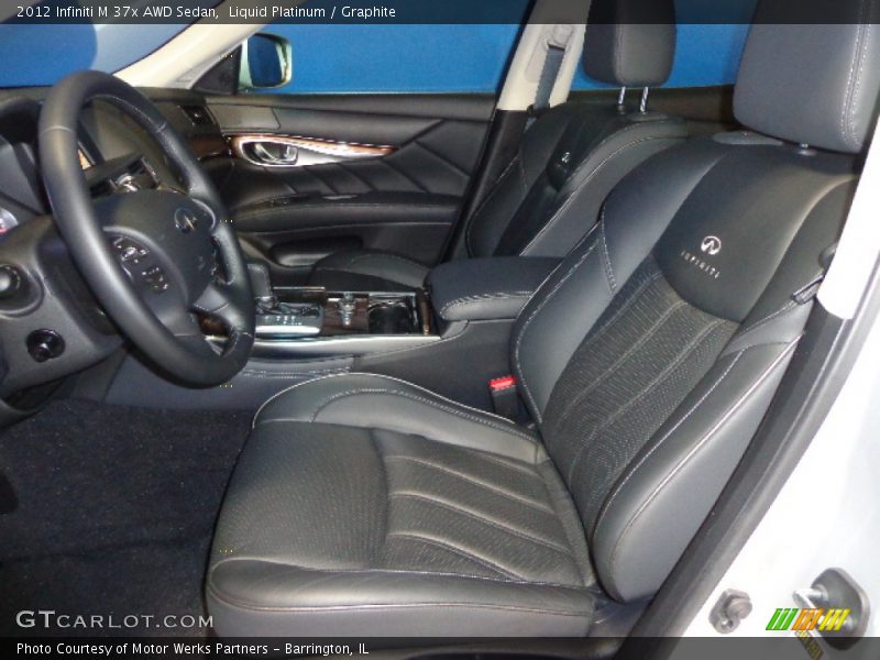 Liquid Platinum / Graphite 2012 Infiniti M 37x AWD Sedan
