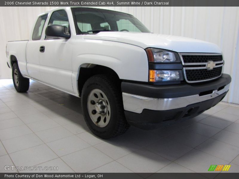 Summit White / Dark Charcoal 2006 Chevrolet Silverado 1500 Work Truck Extended Cab 4x4