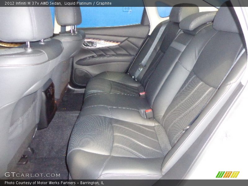 Liquid Platinum / Graphite 2012 Infiniti M 37x AWD Sedan