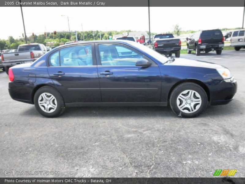 Dark Blue Metallic / Gray 2005 Chevrolet Malibu Sedan