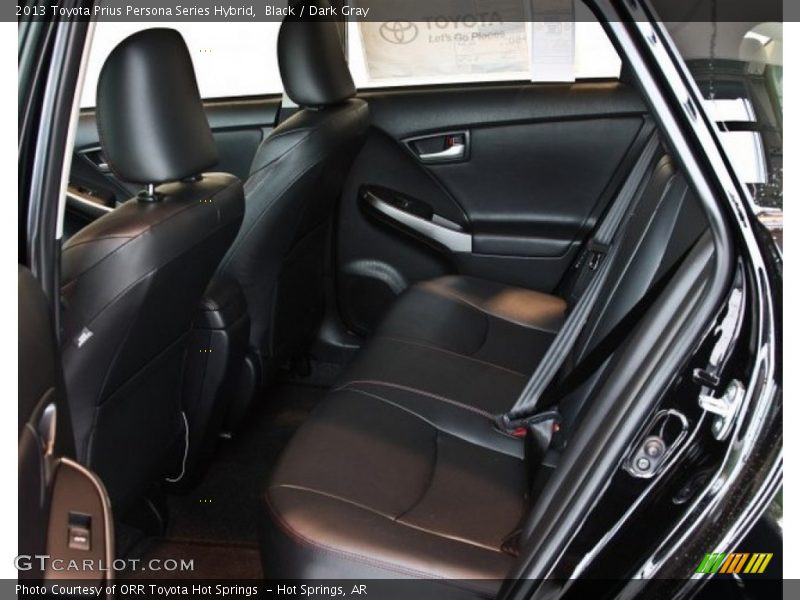 Black / Dark Gray 2013 Toyota Prius Persona Series Hybrid