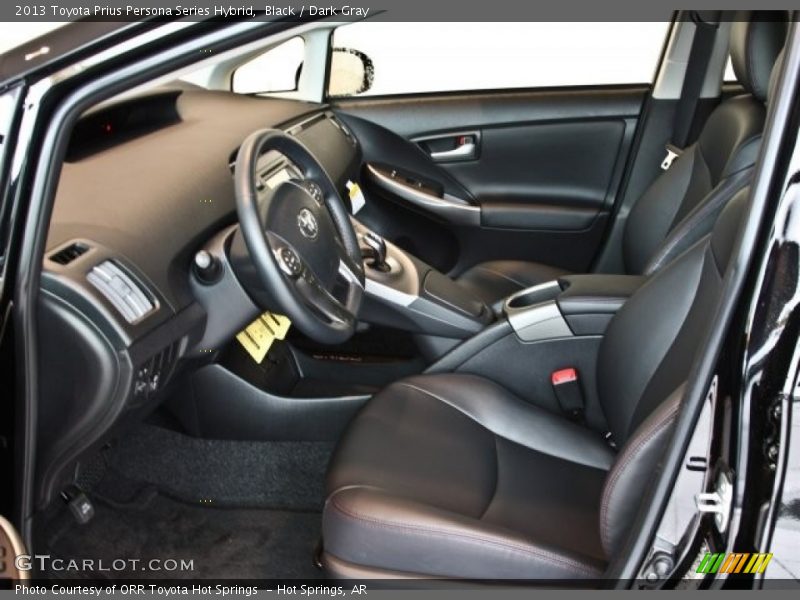 Black / Dark Gray 2013 Toyota Prius Persona Series Hybrid