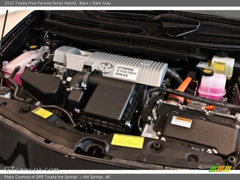 Black / Dark Gray 2013 Toyota Prius Persona Series Hybrid