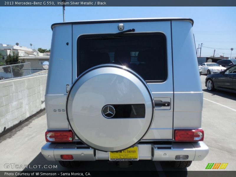 Iridium Silver Metallic / Black 2013 Mercedes-Benz G 550