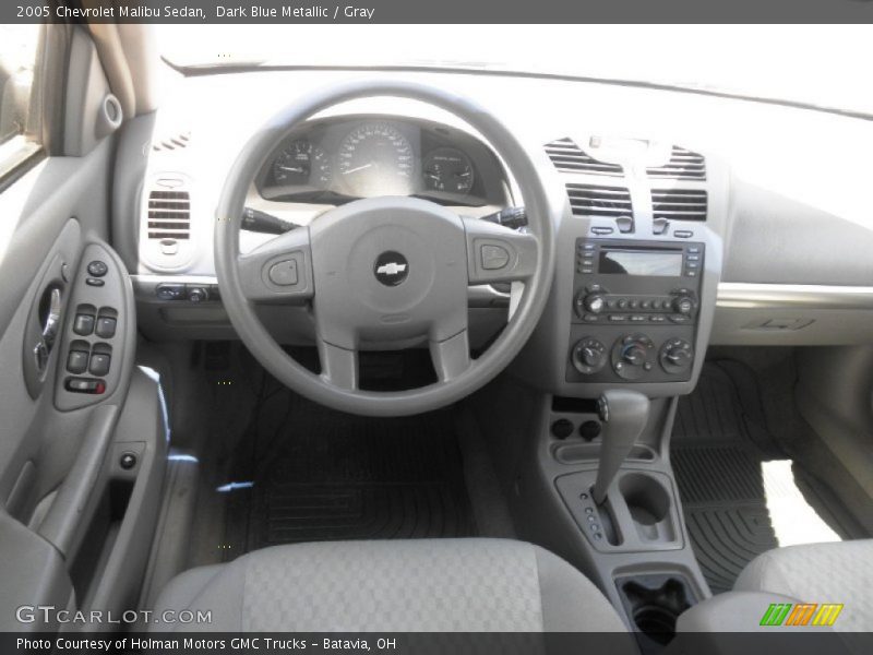 Dark Blue Metallic / Gray 2005 Chevrolet Malibu Sedan