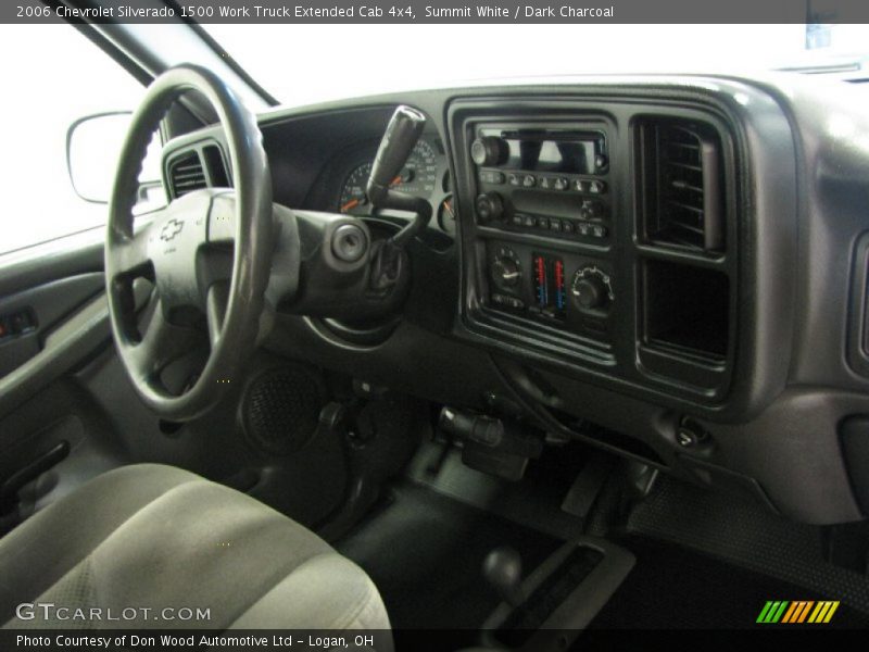 Summit White / Dark Charcoal 2006 Chevrolet Silverado 1500 Work Truck Extended Cab 4x4