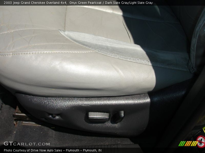Onyx Green Pearlcoat / Dark Slate Gray/Light Slate Gray 2003 Jeep Grand Cherokee Overland 4x4