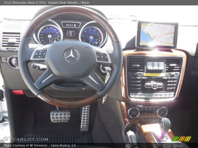 Dashboard of 2013 G 550