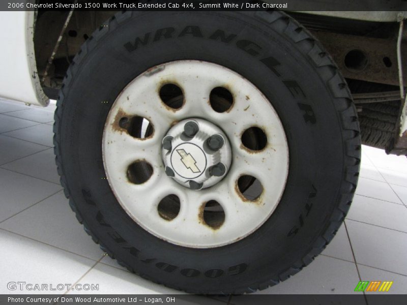 Summit White / Dark Charcoal 2006 Chevrolet Silverado 1500 Work Truck Extended Cab 4x4
