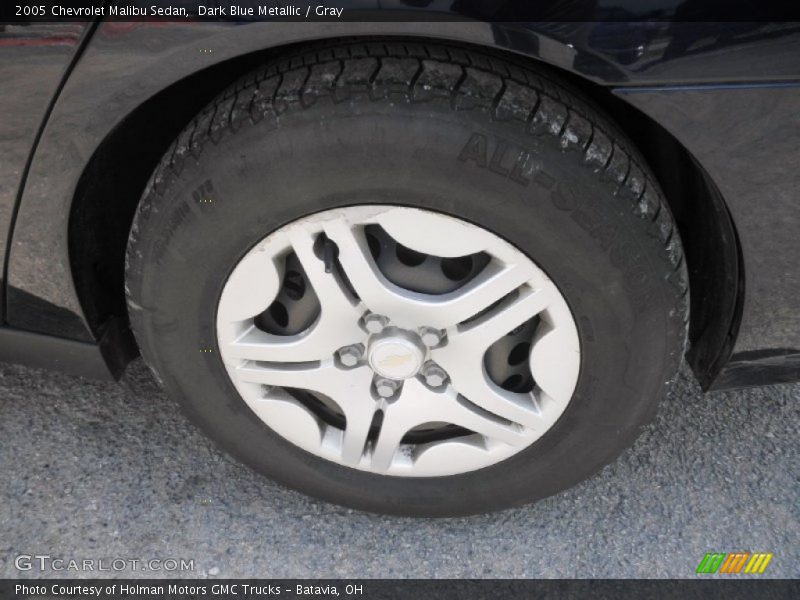 Dark Blue Metallic / Gray 2005 Chevrolet Malibu Sedan
