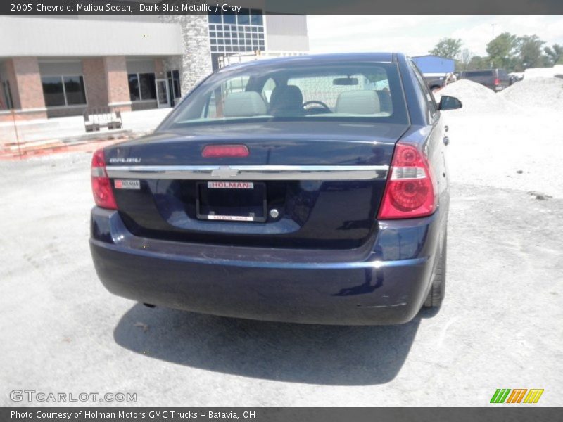 Dark Blue Metallic / Gray 2005 Chevrolet Malibu Sedan