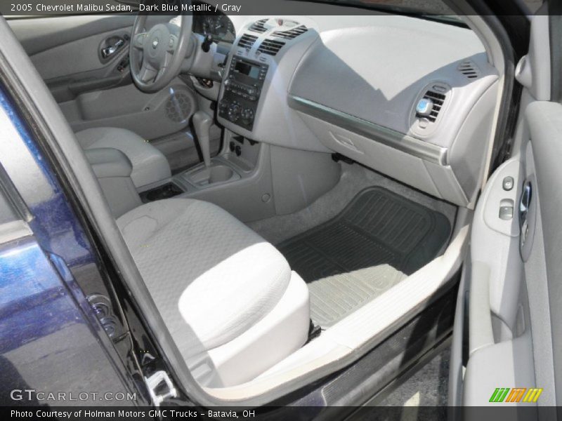 Dark Blue Metallic / Gray 2005 Chevrolet Malibu Sedan