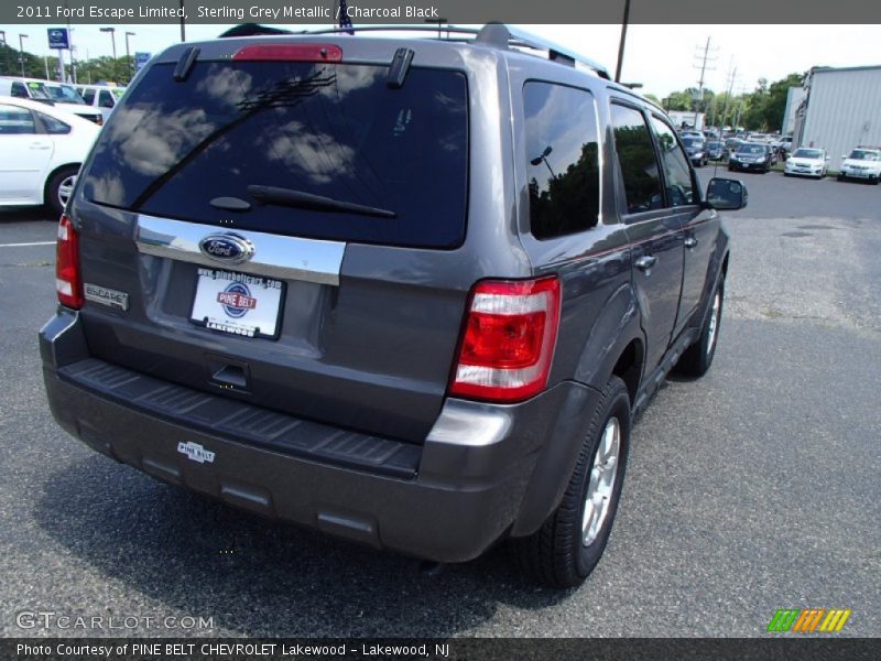 Sterling Grey Metallic / Charcoal Black 2011 Ford Escape Limited