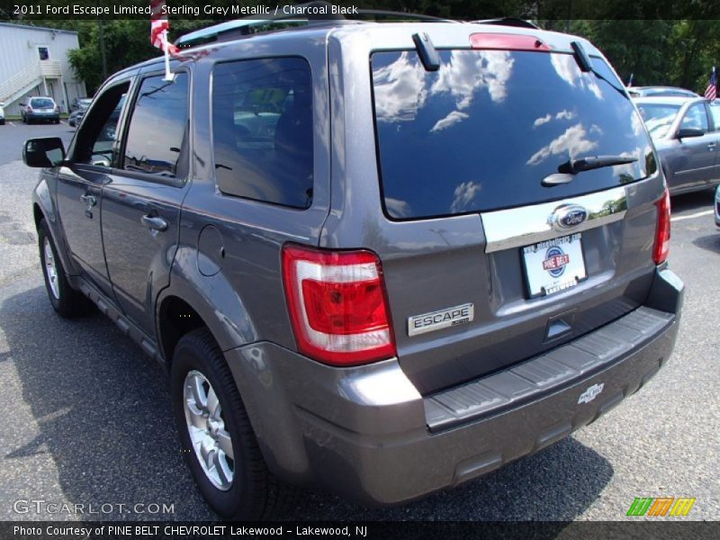 Sterling Grey Metallic / Charcoal Black 2011 Ford Escape Limited