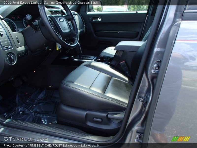 Sterling Grey Metallic / Charcoal Black 2011 Ford Escape Limited
