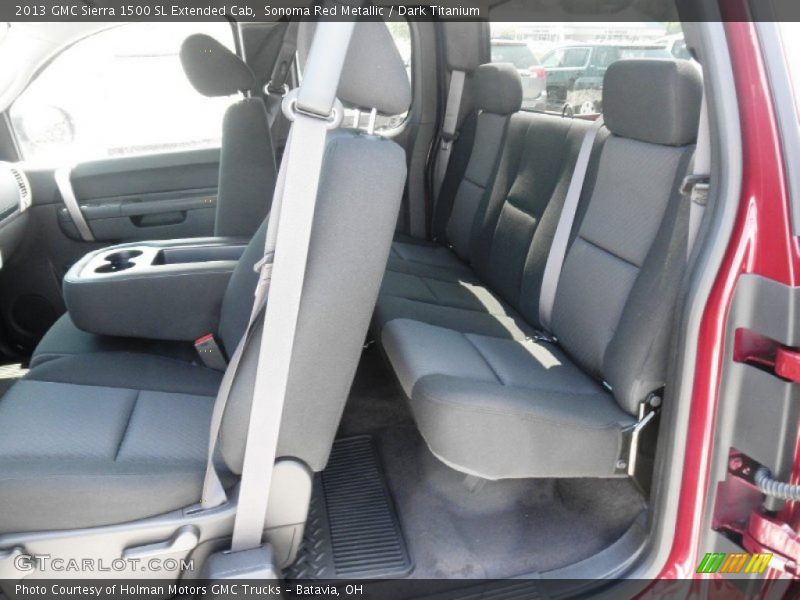 Sonoma Red Metallic / Dark Titanium 2013 GMC Sierra 1500 SL Extended Cab
