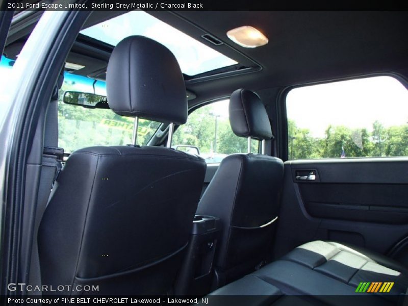 Sterling Grey Metallic / Charcoal Black 2011 Ford Escape Limited