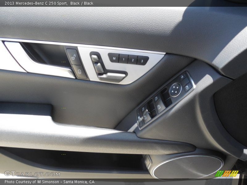 Black / Black 2013 Mercedes-Benz C 250 Sport