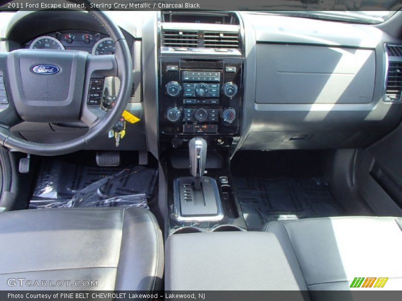 Sterling Grey Metallic / Charcoal Black 2011 Ford Escape Limited