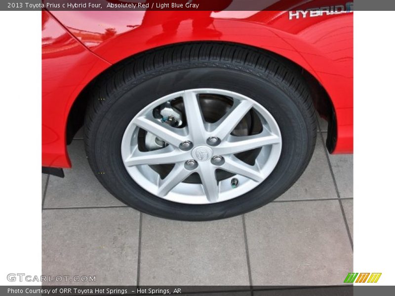  2013 Prius c Hybrid Four Wheel