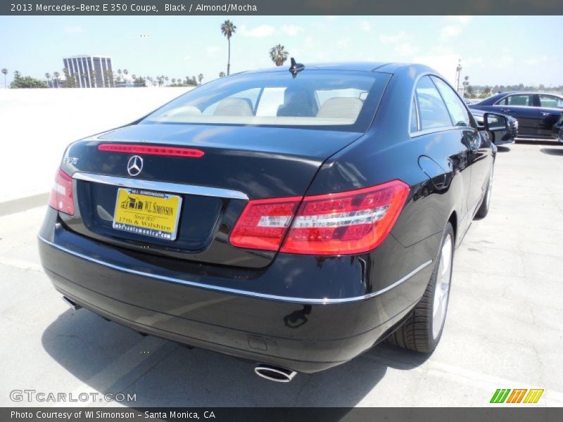 Black / Almond/Mocha 2013 Mercedes-Benz E 350 Coupe