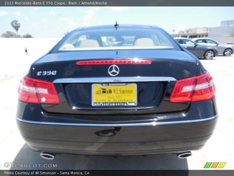 Black / Almond/Mocha 2013 Mercedes-Benz E 350 Coupe