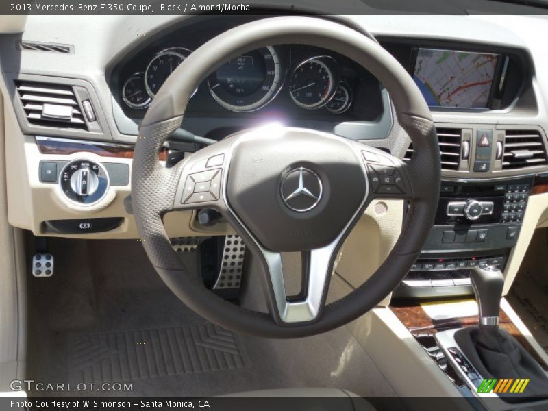 Black / Almond/Mocha 2013 Mercedes-Benz E 350 Coupe
