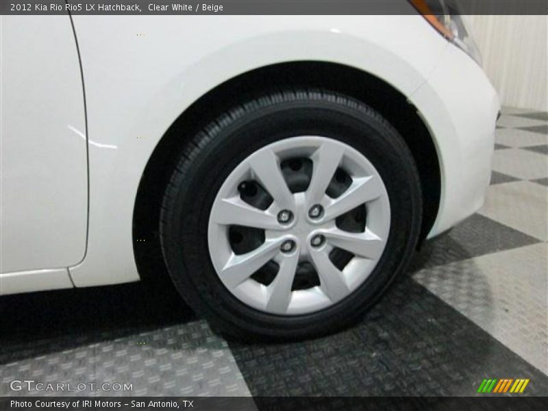 Clear White / Beige 2012 Kia Rio Rio5 LX Hatchback