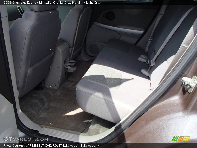 Granite Gray Metallic / Light Gray 2008 Chevrolet Equinox LT AWD