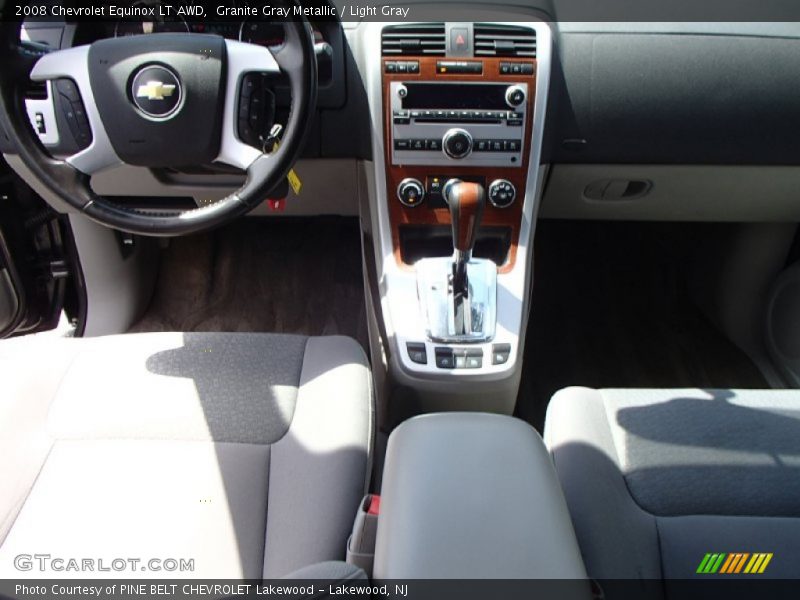 Granite Gray Metallic / Light Gray 2008 Chevrolet Equinox LT AWD