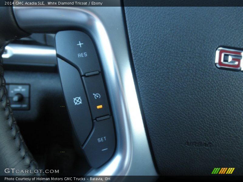 Controls of 2014 Acadia SLE