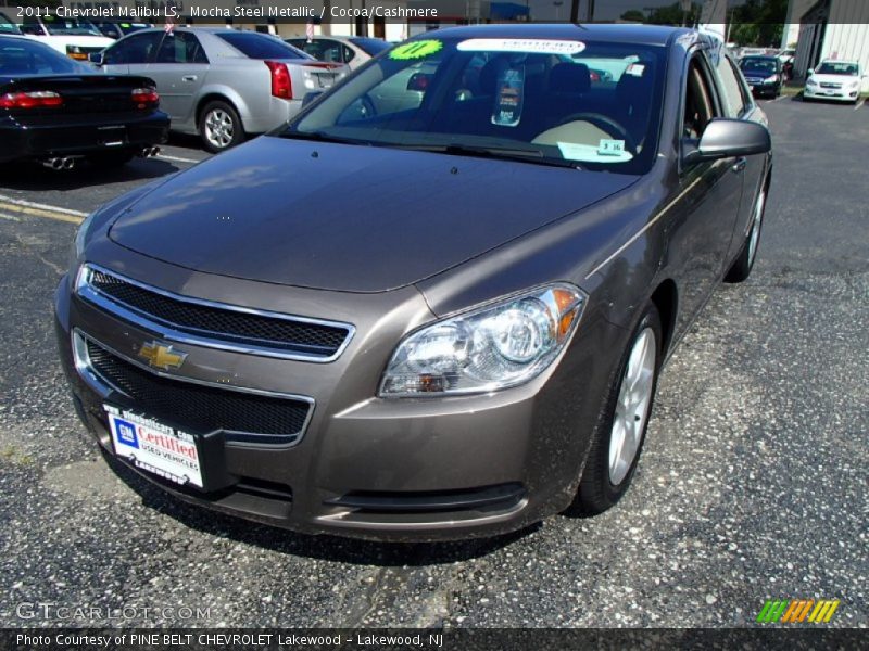 Mocha Steel Metallic / Cocoa/Cashmere 2011 Chevrolet Malibu LS