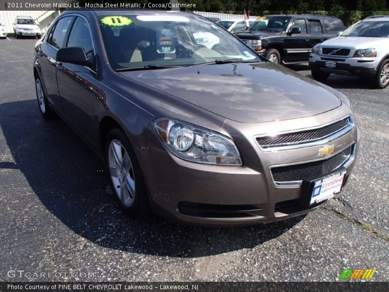 Mocha Steel Metallic / Cocoa/Cashmere 2011 Chevrolet Malibu LS