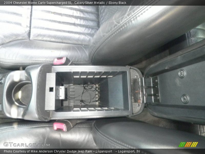 Galaxy Silver Metallic / Ebony Black 2004 Chevrolet Monte Carlo Supercharged SS