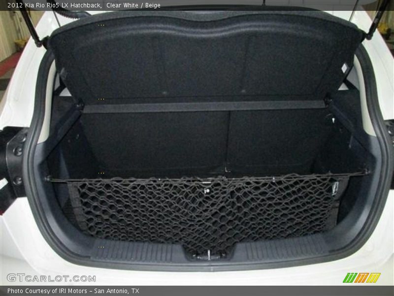 Clear White / Beige 2012 Kia Rio Rio5 LX Hatchback