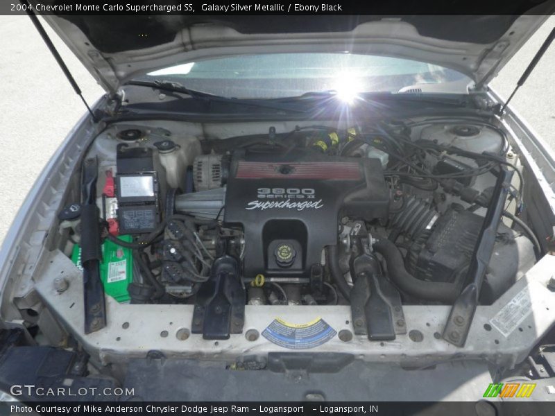  2004 Monte Carlo Supercharged SS Engine - 3.8 Liter Supercharged OHV 12-Valve 3800 Series II V6