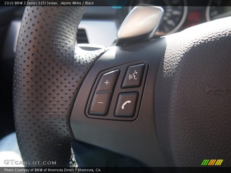 Alpine White / Black 2010 BMW 3 Series 335i Sedan