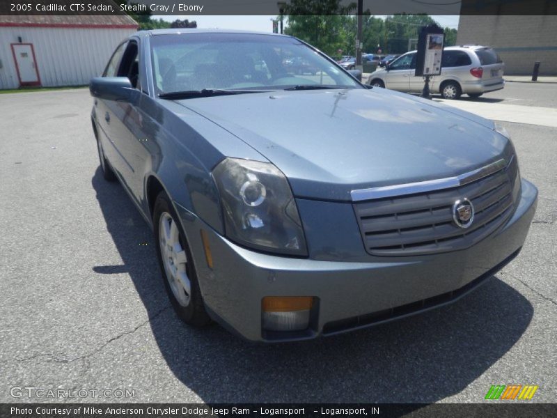 Stealth Gray / Ebony 2005 Cadillac CTS Sedan