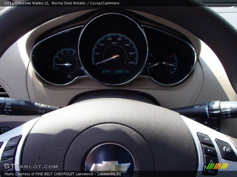 Mocha Steel Metallic / Cocoa/Cashmere 2011 Chevrolet Malibu LS