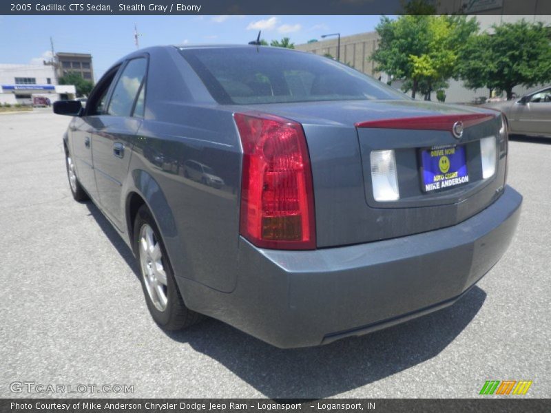 Stealth Gray / Ebony 2005 Cadillac CTS Sedan