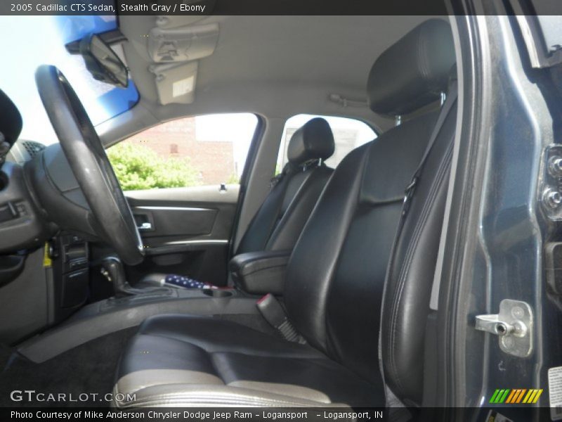 Stealth Gray / Ebony 2005 Cadillac CTS Sedan